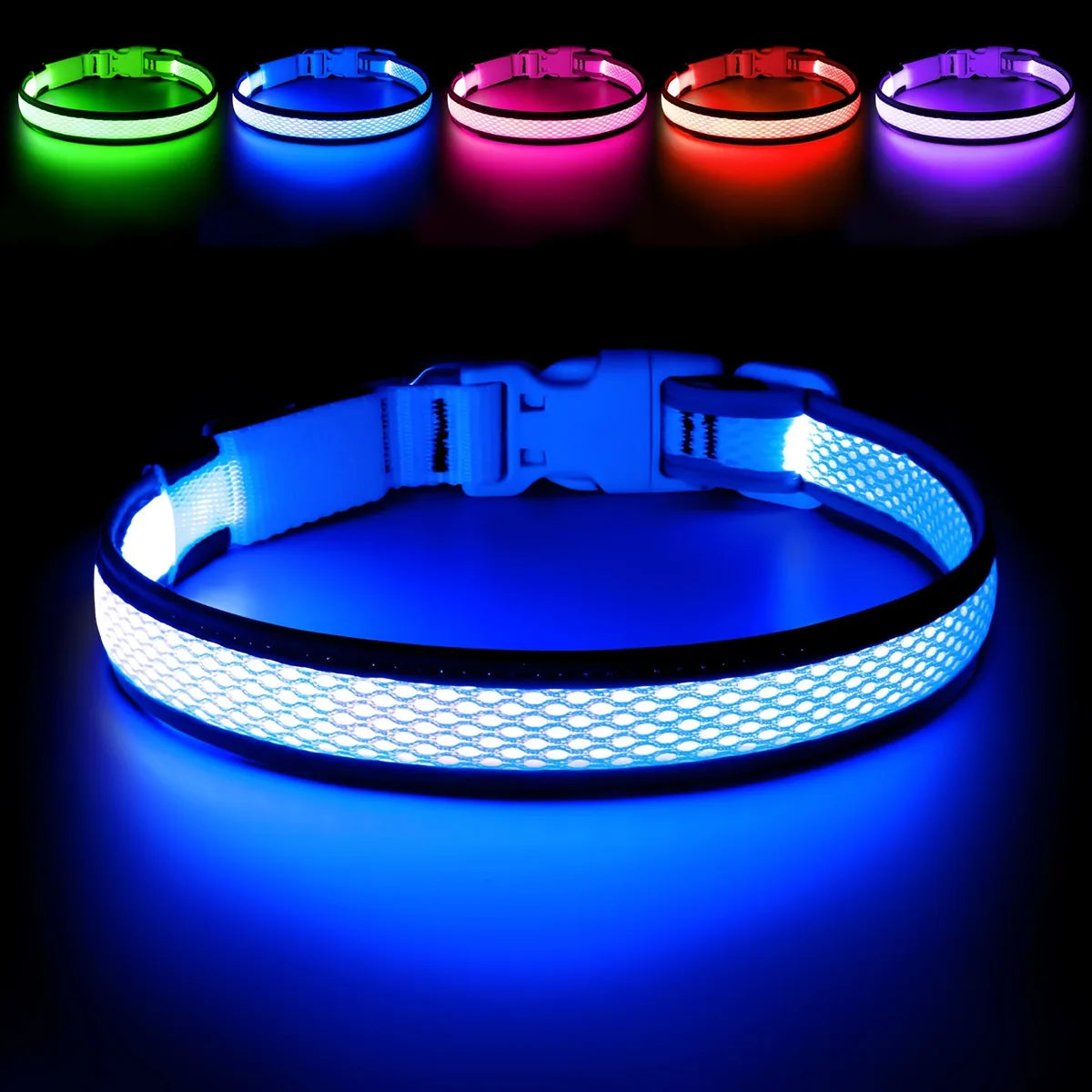 LED Dog Safety Collar