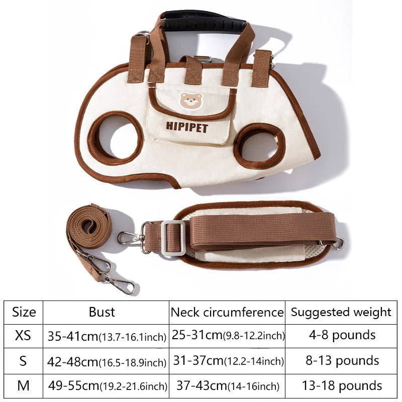 2-in-1 Pet Carrier Bag
