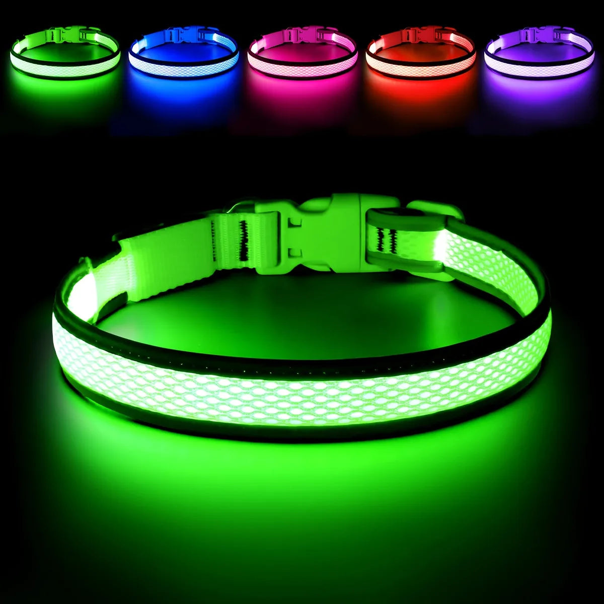 LED Dog Safety Collar