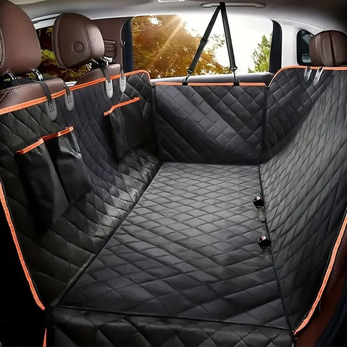 Waterproof Dog Car Hammock – Full Back Seat Protector