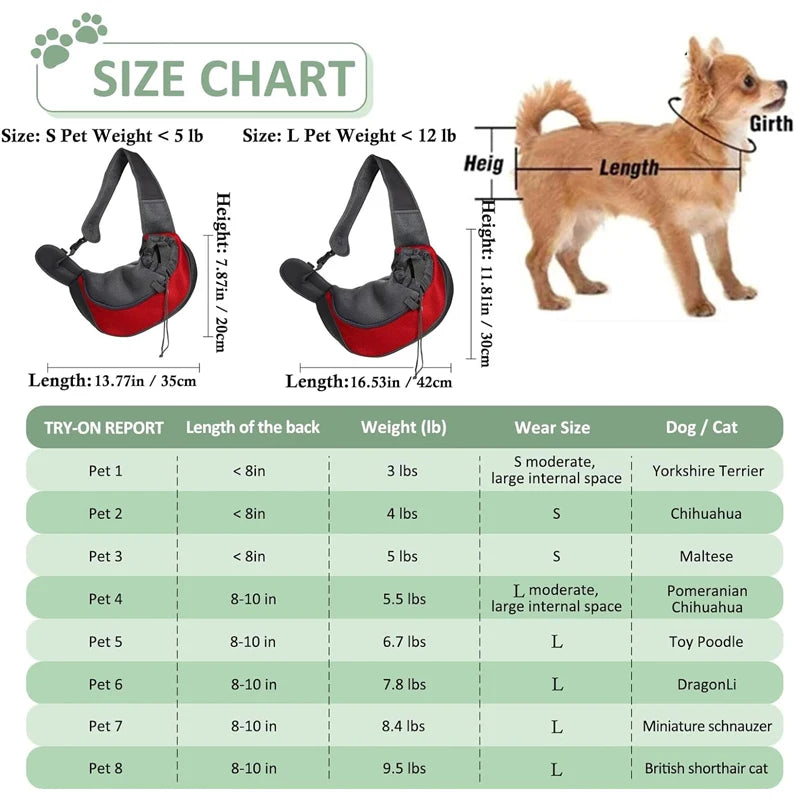 Pet Sling Carrier